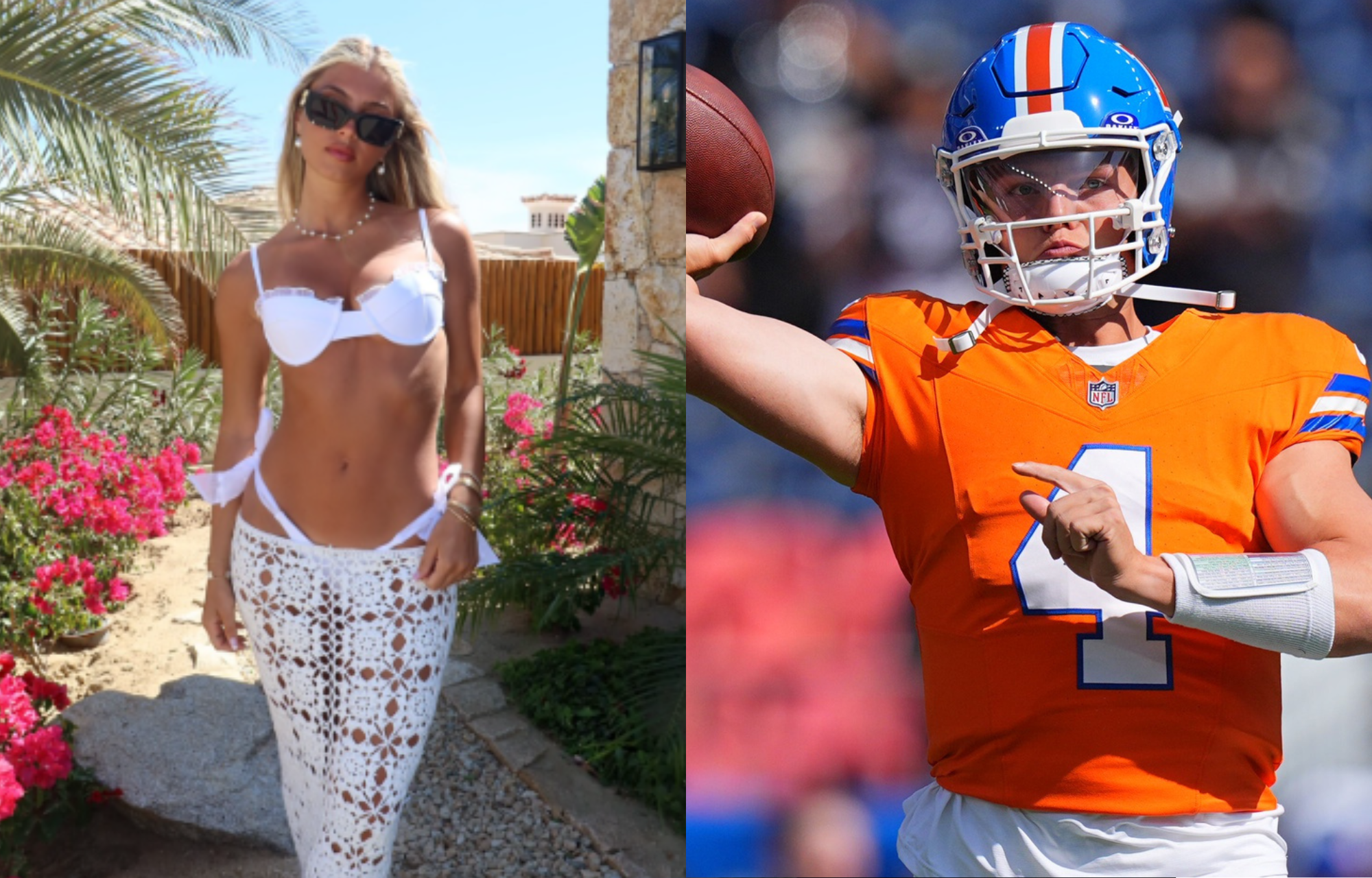 LOOK: Zach Wilson's Fiancee Nicolette Dellano Stuns In Swimwear During Miami Vacation While Waiting For Wedding Day 1 Zach Wilsons’ Fiancée, Nicolette Dellanno, Posts Beach-Day Pic With Sisters. Photo credits: Instagram and Imagn
