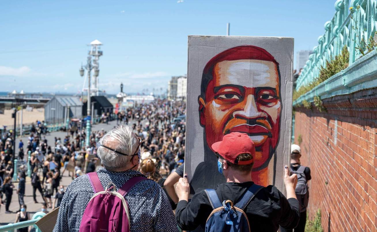"They Turned Their Attention Towards Stuff Like Cancel Culture And Work Politics": George Floyd's Death After 5 Years, Gets Reality Check From Stephen A. Smith 2 Thousands of protesters turn out for the Black Lives Matter anti racism rally on Brighton seafront in June 2020 following the murder of George Floyd on 25 May 2020. Photo: Simon Dack News / Alamy