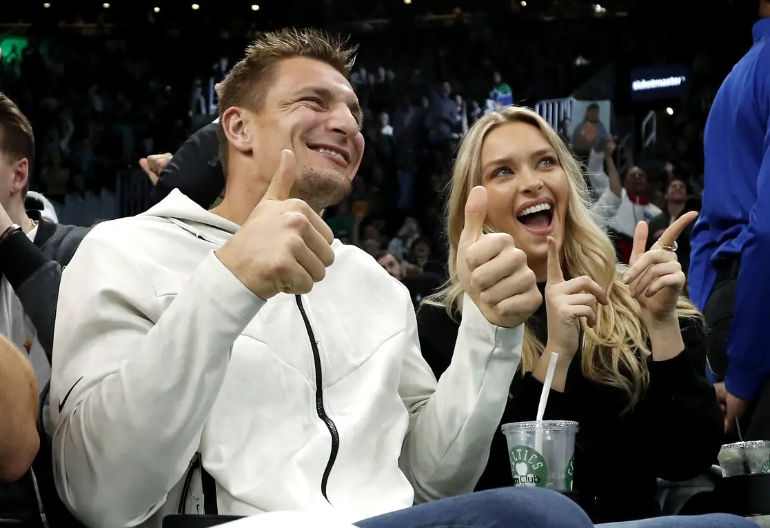 LOOK: Rob Gronkowski's GF Camille Kostek Stuns In LA PORTE's Bikini Snaps 1 USATSI 13759018 168400517 lowres 1