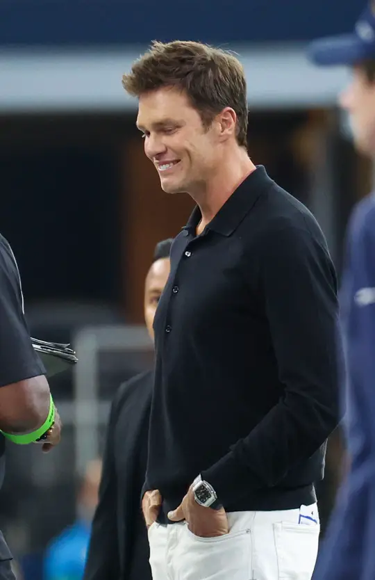 "You're Literally Lying" Tom Brady Accused Of Lying About Shedeur Sanders 1 Aug 26, 2023; Arlington, Texas, USA; Former NFL player Tom Brady before the game between the Dallas Cowboys and Las Vegas Raiders at AT&T Stadium. Mandatory Credit: Kevin Jairaj-Imagn Images