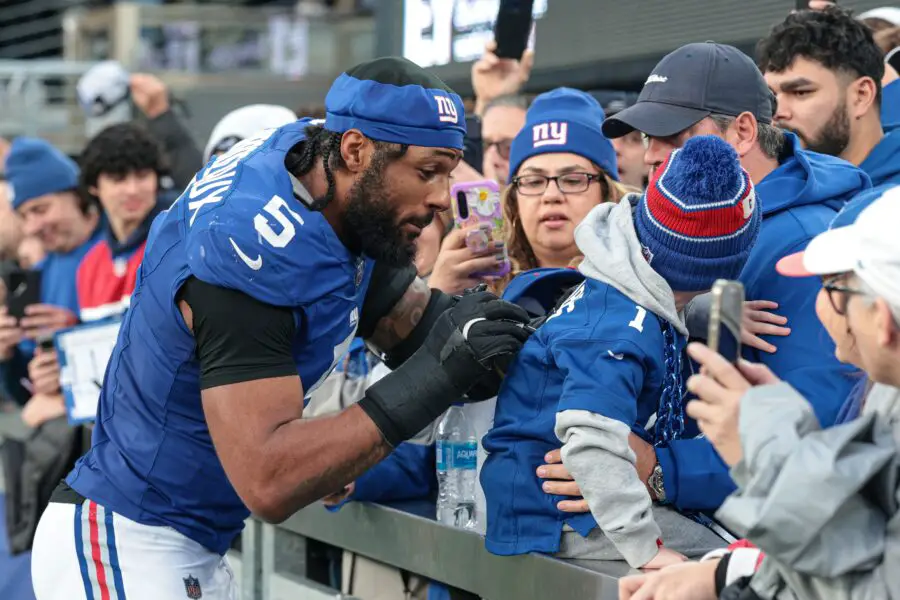 "The 24-Year Old Should Command A Big Contract": NFL Analyst New York Giants Should Sign Kayvon Thibodeaux To A Long-Term Deal (Report) 2 USATSI 25080042 168400517 lowres