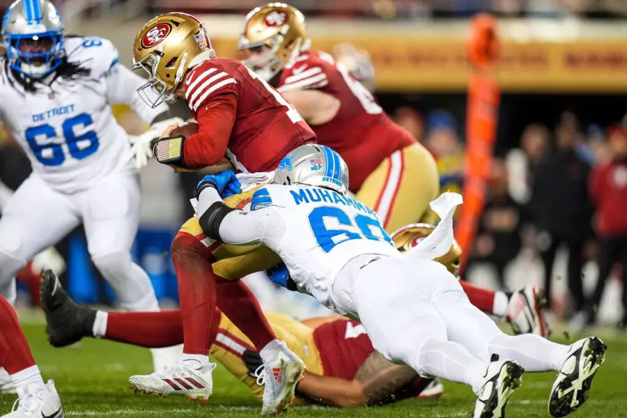 "Purdy Maybe A Product Of the System": PFF Ranks San Francisco 49ers Quarterback Brock Purdy Too High In Quarterback Rankings Entering 2025 NFL Season 1 USATSI 25088409 168400517 lowres