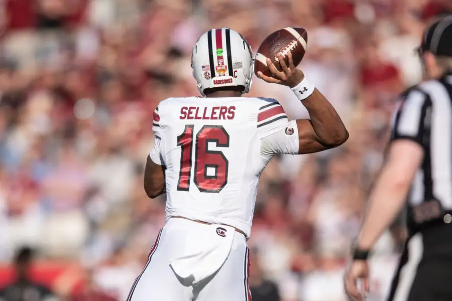 "Sellers Showed Above Average Foot Work": South Carolina Gamecocks Quarterback LaNoris Sellers Projected To Be One Of Top Quarterbacks In the 2026 NFL Draft 1 USATSI 25091537 168400517 lowres