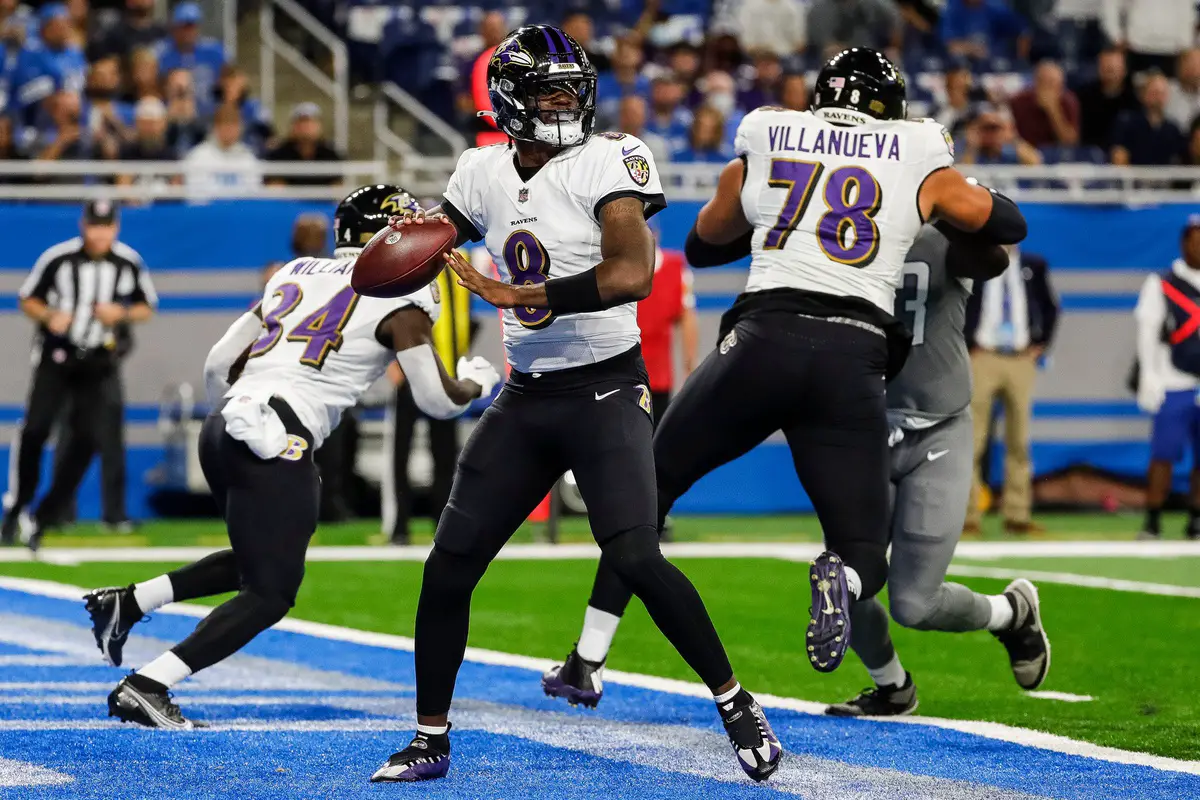 "Hard Work! Nun Else!": Lamar Jackson Answers Back Fan On Ravens Infamous Stat Line 2 Lamar Jackson