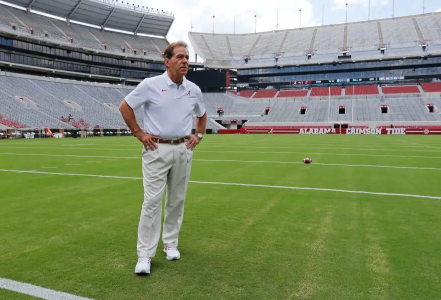 "Saban Is The Most Successful Coach": Former Alabama Crimson Tide Head Coach Nick Saban Ranked Number 1 In Top 25 College Football Coaches Over Last 25 Years 1 USATSI 25760566 168400517 lowres