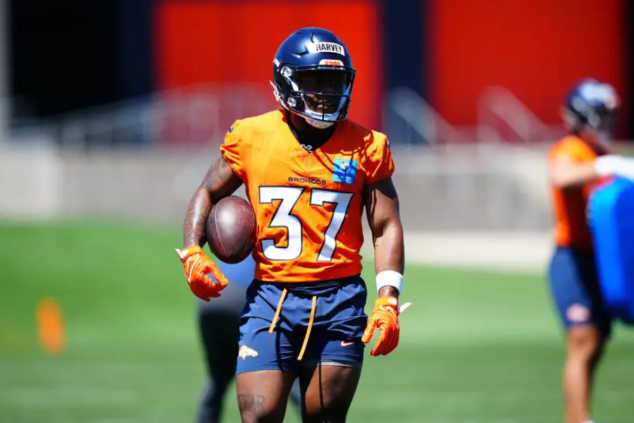 'All But Locked In' R.J. Harvey Could be Denver Broncos' Difference Maker 3 Denver Broncos, RJ Harvey, NFL