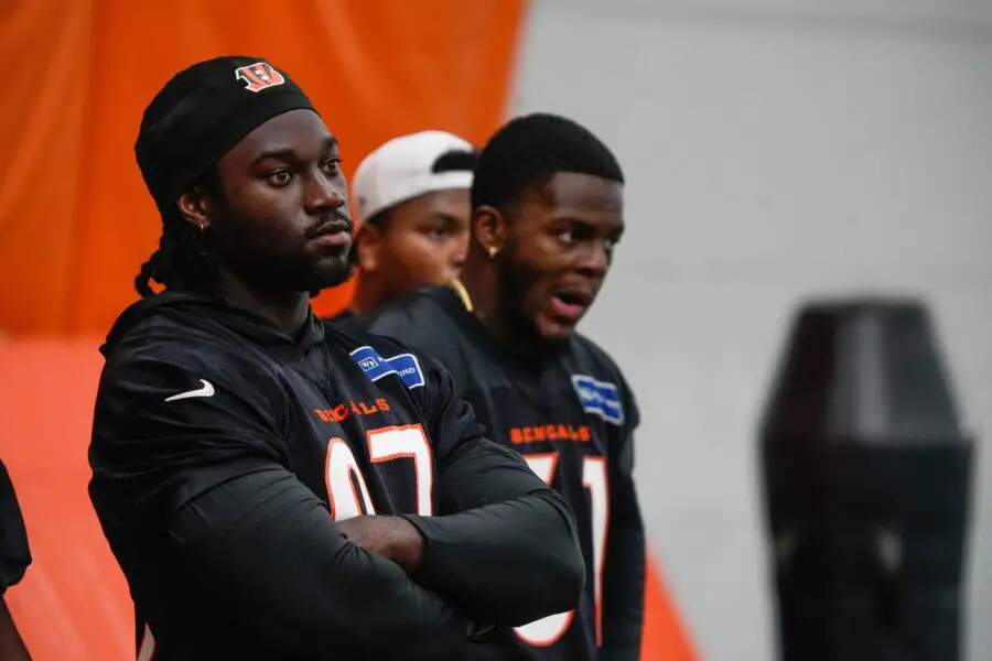 "The Bengals Are So Embarrassing": NFL Fans React To Cincinnati Bengals Rookie Shemar Stewart Not Practicing At OTAs 2 USATSI 26234629 168400517 lowres