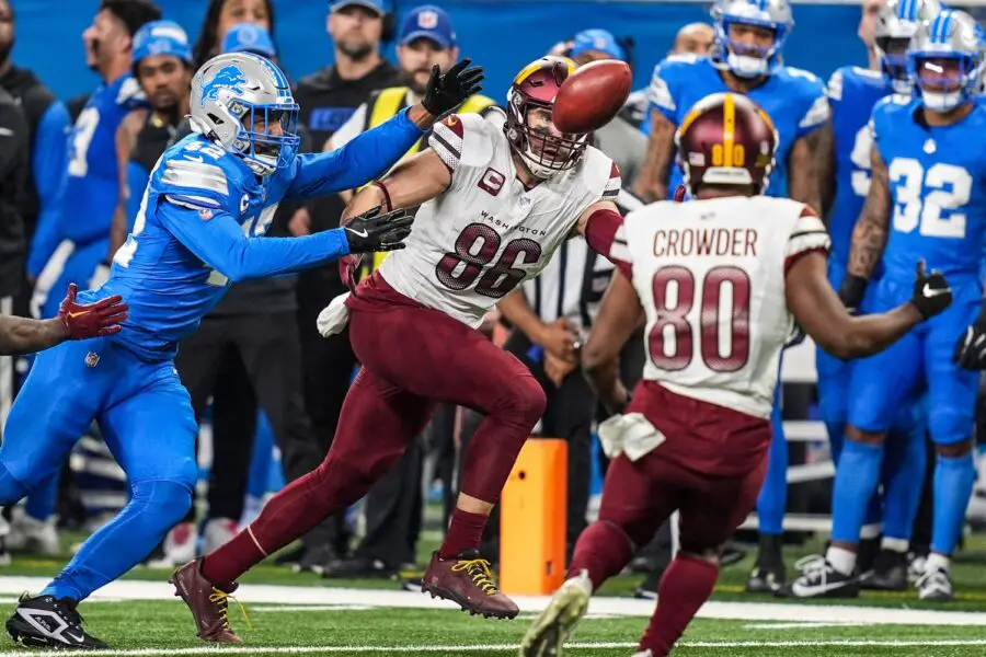 NFL eyes seismic playoff shakeup with radical seeding overhaul 1 Washington Commanders tight end Zach Ertz (86) catches the onside kick in the fourth quarter, during the NFL game at Ford Field in Detroit, Mich, Saturday, Jan. 18, 2025.
