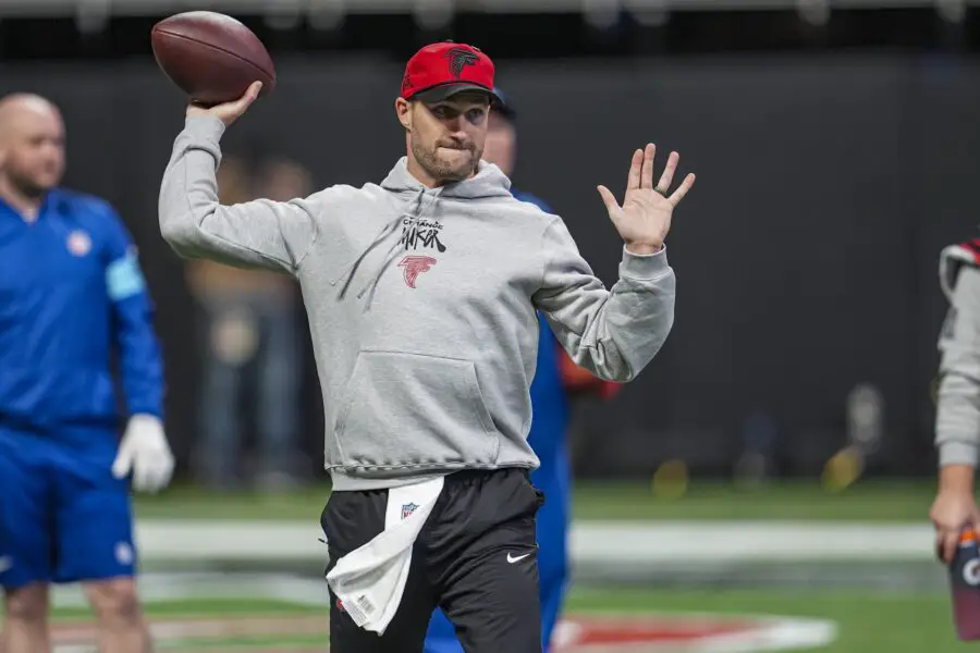 Insider: Steelers eye Kirk Cousins as fallback plan if Aaron Rodgers talks collapse 2 Atlanta Falcons quarterback Kirk Cousins (18) warms up on the field prior to the game against the New York Giants at Mercedes-Benz Stadium. Mandatory Credit: Dale Zanine-Imagn Images