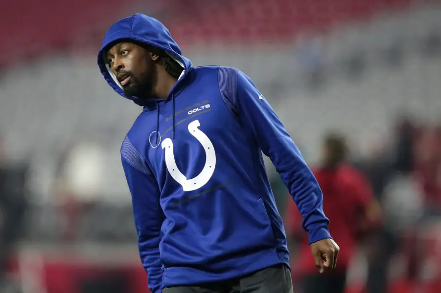TY Hilton honors late Colts owner Jim Irsay: ‘I’m Not OK’ 3 Indianapolis Colts wide receiver T.Y. Hilton (13) warms up before the team's game against the Arizona Cardinals on Saturday, Dec. 25, 2021, at State Farm Stadium in Glendale, Ariz. Indianapolis Colts At Arizona Cardinals At State Farm Stadium In Glendale Ariz On Saturday Dec 25 2021 Christmas Day Nfl
