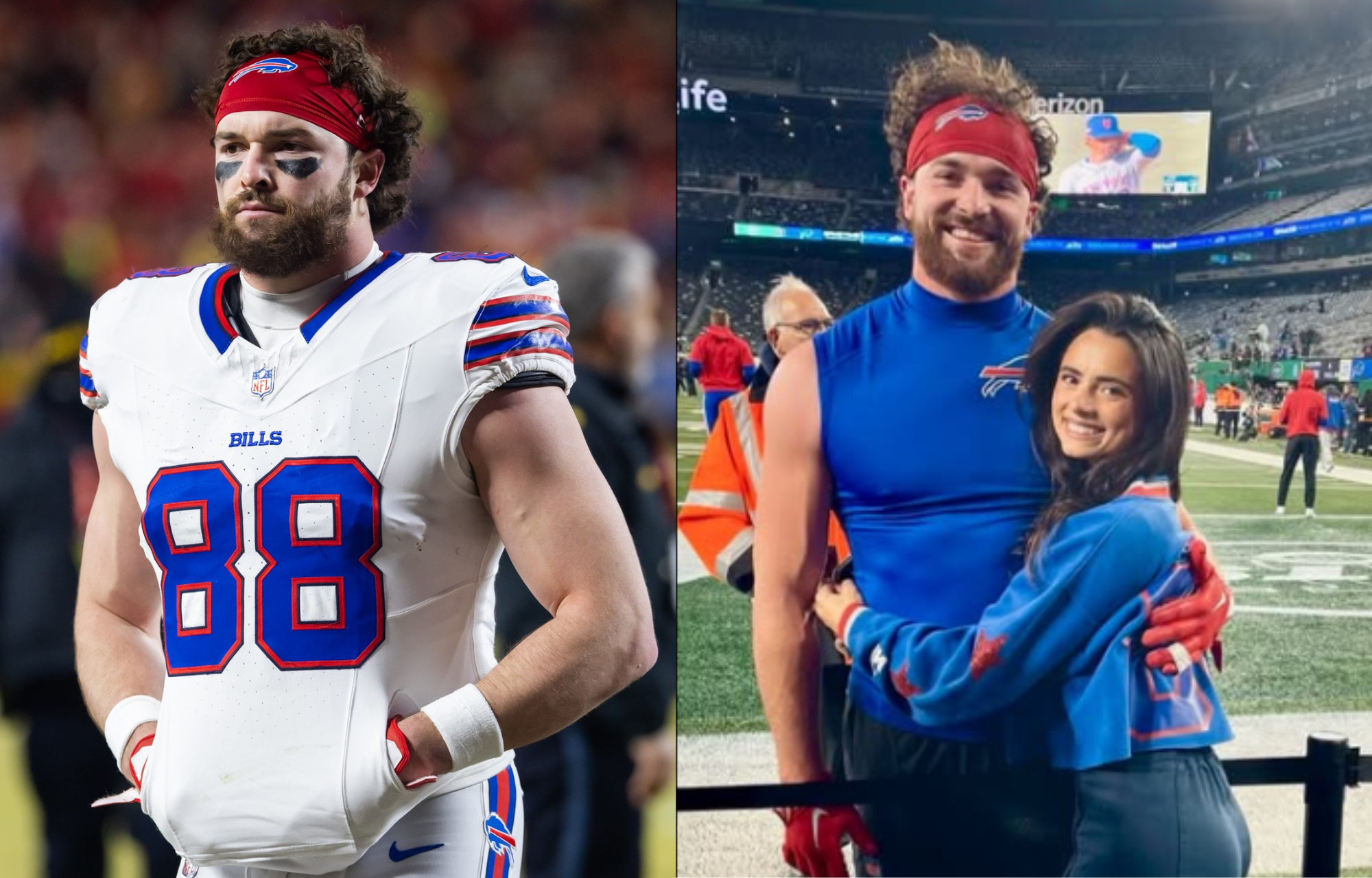 LOOK: Dawson Knox & Wife Alexandra Goes Beachside To Take Time Off Before Minicamp 1 Dawson Knox’s Wife Shares Beachside Pics On Instagram. Photo credits: Imagn and Instagram