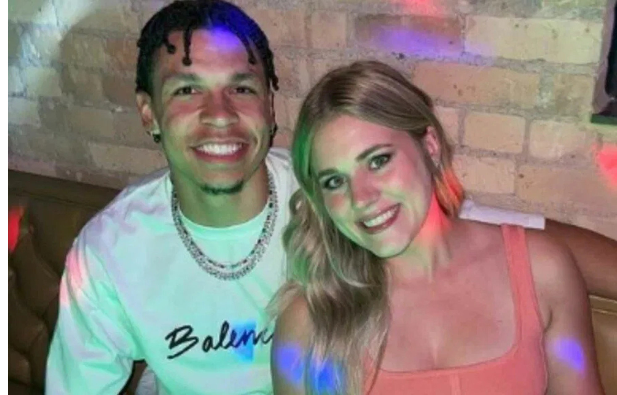 "We Can't Wait To Meet You Sweet Boy": Christian Watson's Wife Lakyn Adkins Drops Baby Bombshell, Expects First Child 1 Christian Watson with wife. Photo credits: Instagram