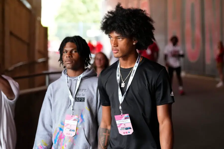 "Will Need To Deploy Henry On The Outside": College Football Analyst Describes How Ohio State Buckeyes Should Utilize 2026 Recruit Chris Henry Jr. In the Future 2 USATSI 24124336 168400517 lowres
