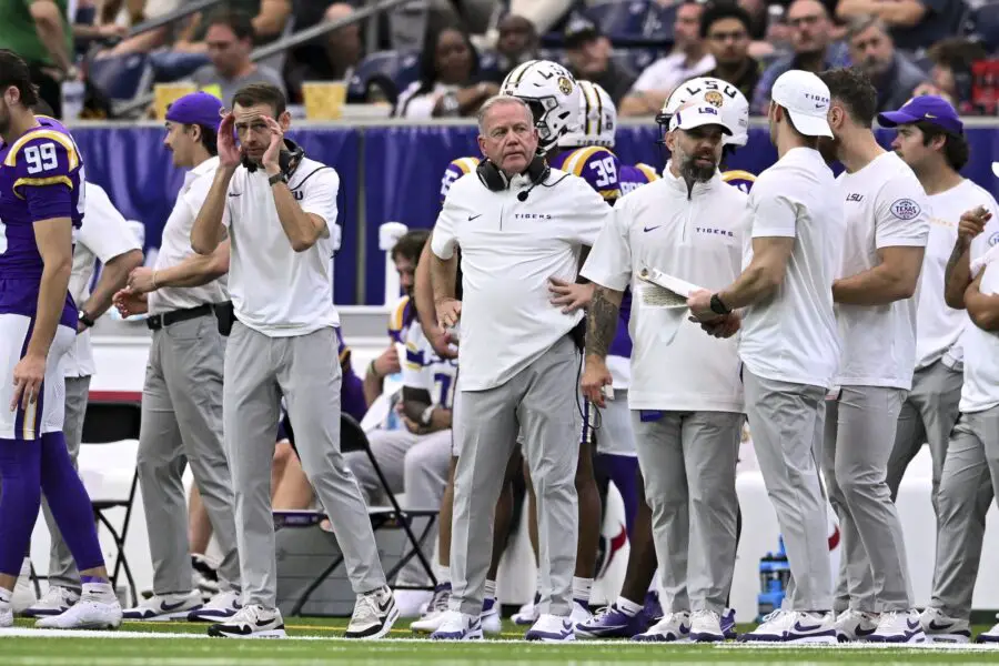"Brian Kelly Needs This Game Guys": College Football Analyst Claims LSU Tigers And Brian Kelly Need Week 1 Win Over Clemson Tigers 1 USATSI 25091980 168400517 lowres