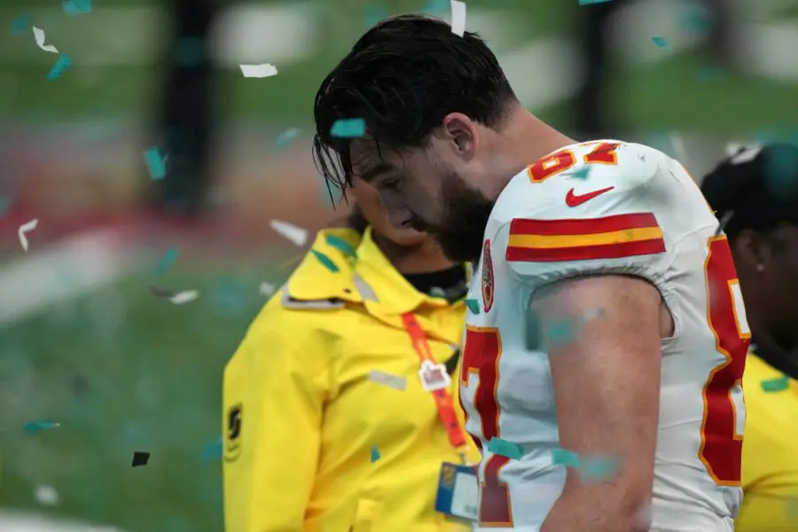 "It Was Impacting Kelce's Play": Kansas City Chiefs Travis Kelce Takes Massive Nosedive In Top 100 Players Rankings Entering 2025 Season (Report) 1 USATSI 25380548 168400517 lowres