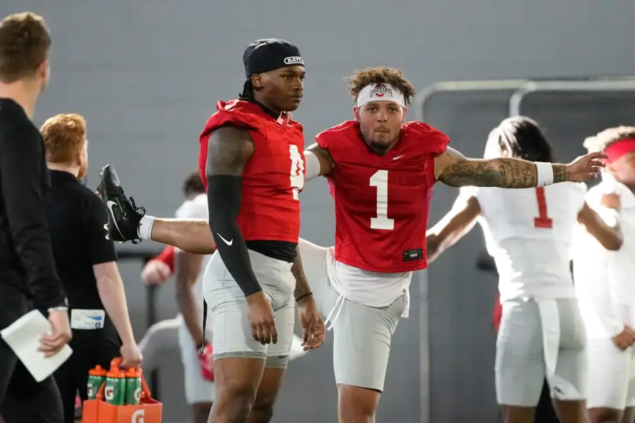 "Jeremiah Smith Is a 99 Overall": Ohio State Buckeyes Jeremiah Smith Gets Perfect Rating On College Football 26 Video Game 2 USATSI 25695460 168400517 lowres