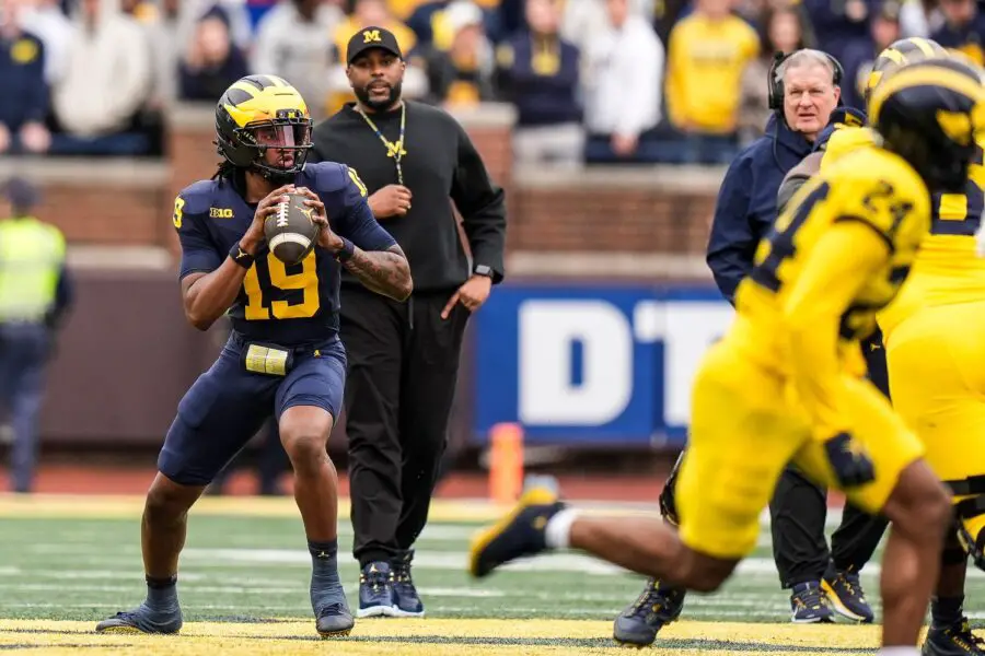 "What He Brings To The Table": Michigan Wolverines Insider Talks About Freshman Bryce Underwood Potentially Being Week 1 Starter (Report) 3 USATSI 25968474 168400517 lowres