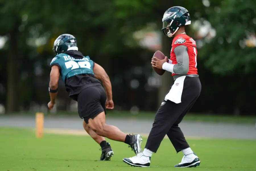 "He Is A Real MVP Candidate": Philadelphia Eagles Running Back Saquon Barkley Enters Top 5 NFL Players List Entering 2025 NFL Season 1 USATSI 26417529 168400517 lowres