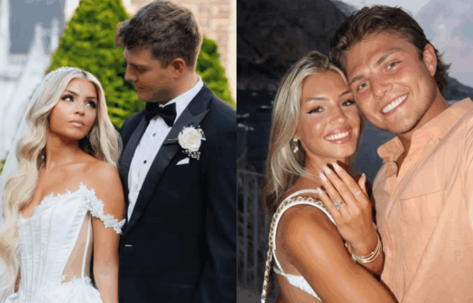 Zach Wilson And Wife Nicolette Wilson's NeverBeforeSeen Wedding Snaps