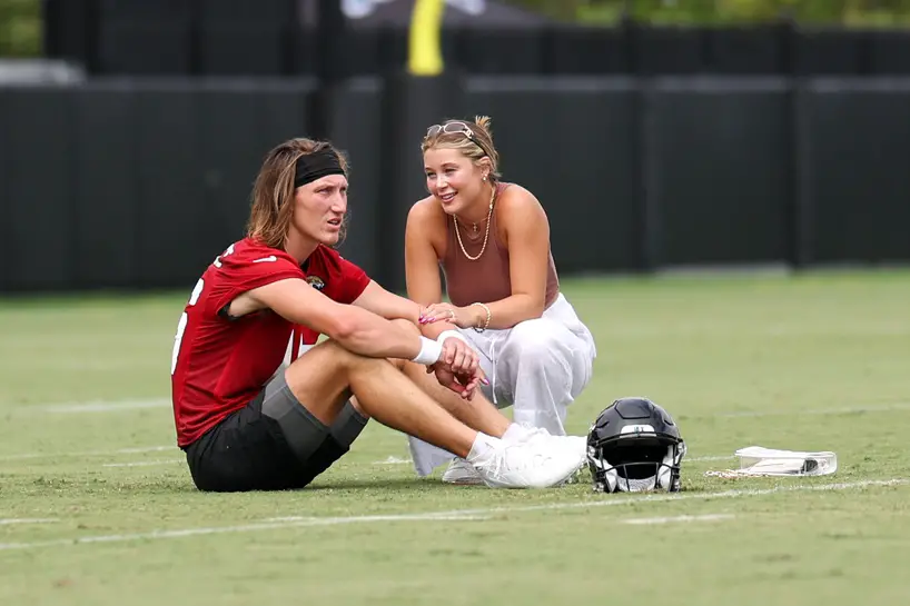 Trevor Lawrence, wife