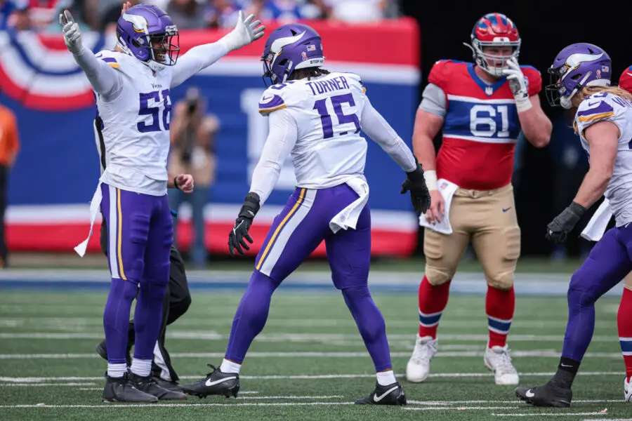 Vikings Linebacker Dallas Turner Reportedly Scammed Out of $240K in Bank Fraud Scheme 3 USATSI 24187484