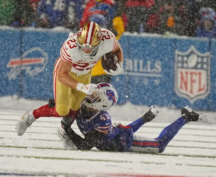 "He's Always Had Durability Issues": NFL Personnel Executive Makes Harsh Statement About San Francisco 49ers Christian McCaffrey 1 USATSI 24890509 168400517 lowres