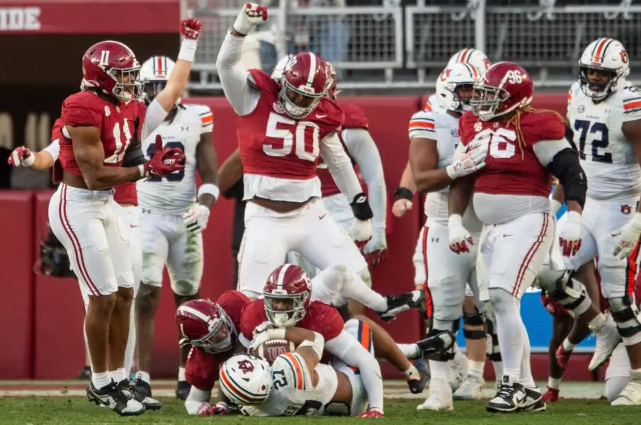"Is Filled With Emotion": College Football Analyst Ranks Alabama Crimson Tide and Auburn Tigers Rivalry In College Football Landscape 2 USATSI 24892172 168400517 lowres
