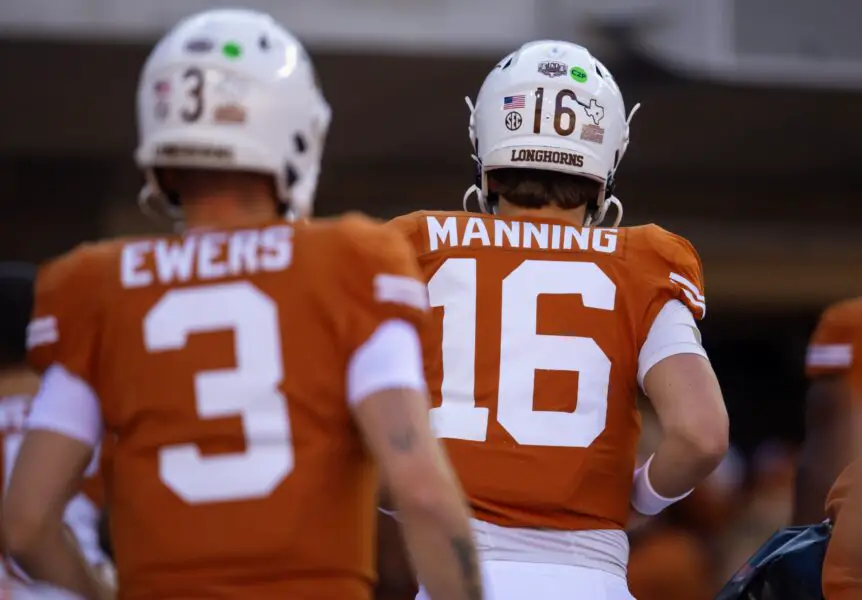 "The Manning Name Matters": Paul Finebaum Guarantees a Week 1 Win For the Texas Longhorns Over the Ohio State Buckeyes 2 USATSI 25049831 168400517 lowres