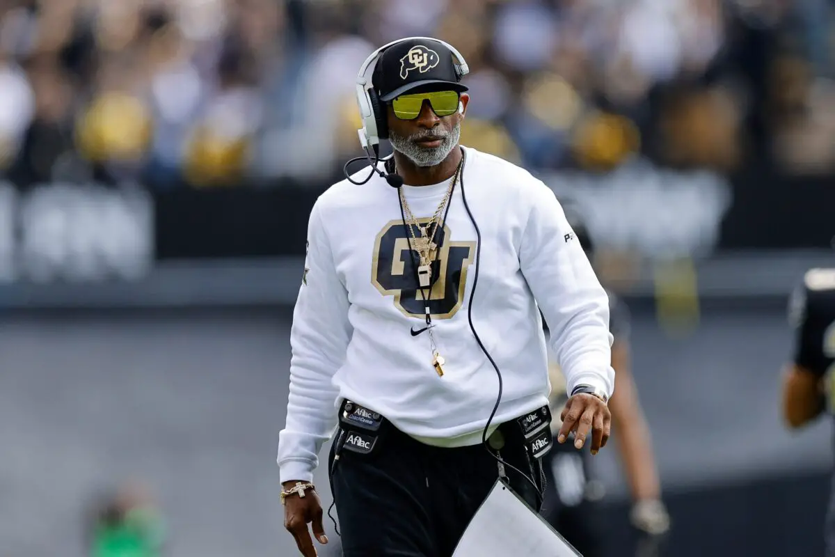 "It's Not Deion Sanders" Buffaloes Head Coach Announces Real Legal Name 4 Apr 19, 2025; Boulder, CO, USA; Colorado Buffaloes head coach Deion Sanders during the spring game at Folsom Field. Mandatory Credit: Isaiah J. Downing-Imagn Images