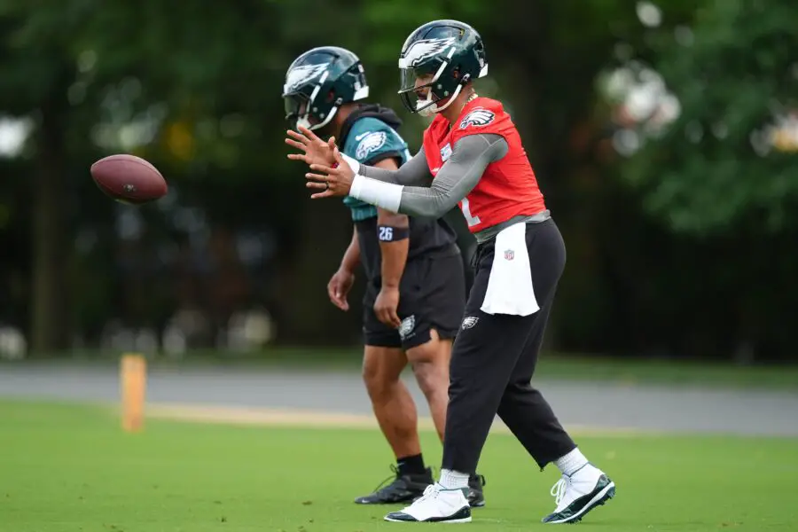"Last Year's Top 100 Ranking: No.86": Philadelphia Eagles Saquon Barkley Has Serious Case To Be Number One Ranked Player Entering 2025 Season 2 USATSI 26417526 168400517 lowres