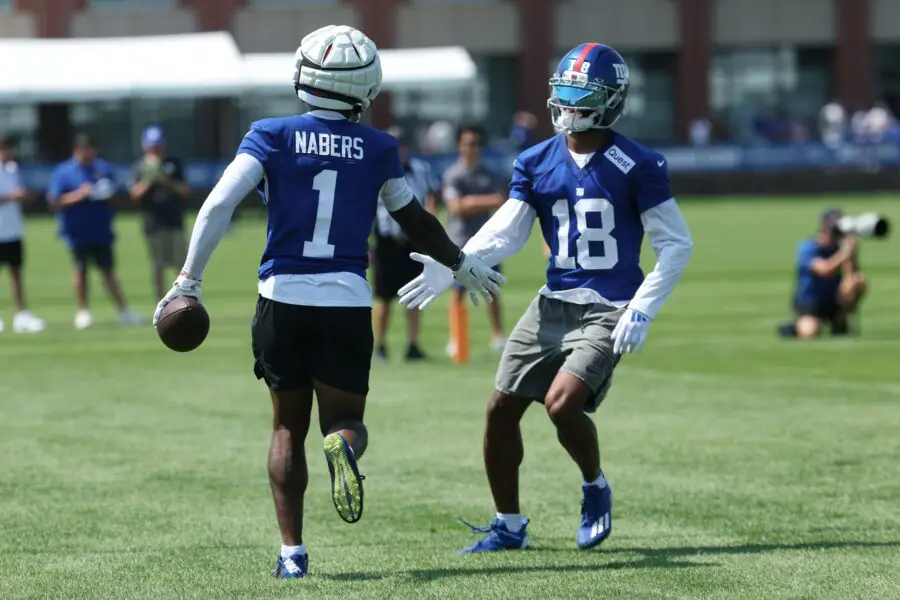 "Met With Davis Early In the Offseason": NFL Analyst Urges New York Giants To Sign Wide Receiver Gabe Davis Before 2025 NFL Season 1 USATSI 26703853 168400517 lowres