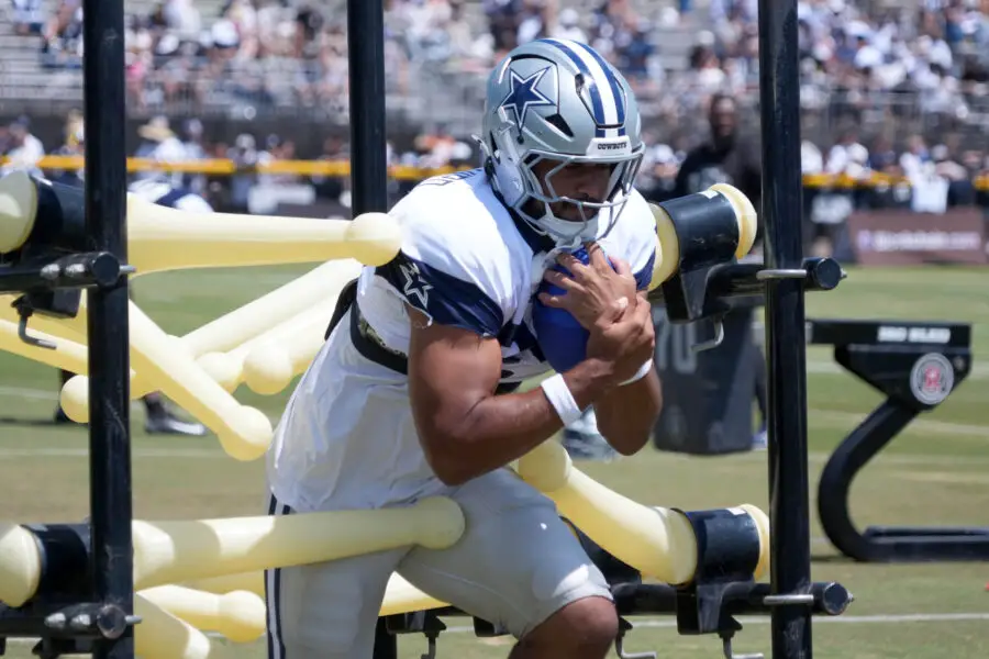 Cowboys’ Brevyn Spann-Ford Injures Leg as Jake Ferguson Secures Extension Through 2029 4 USATSI 26721397