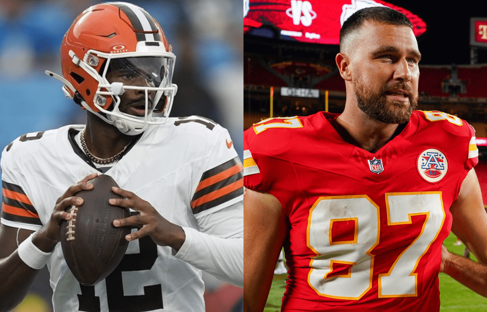 Shedeur Sanders Sparks Travis Kelce's Fiery Clapback At Jason Kelce Over Kevin Stefanski's QB2 Choice