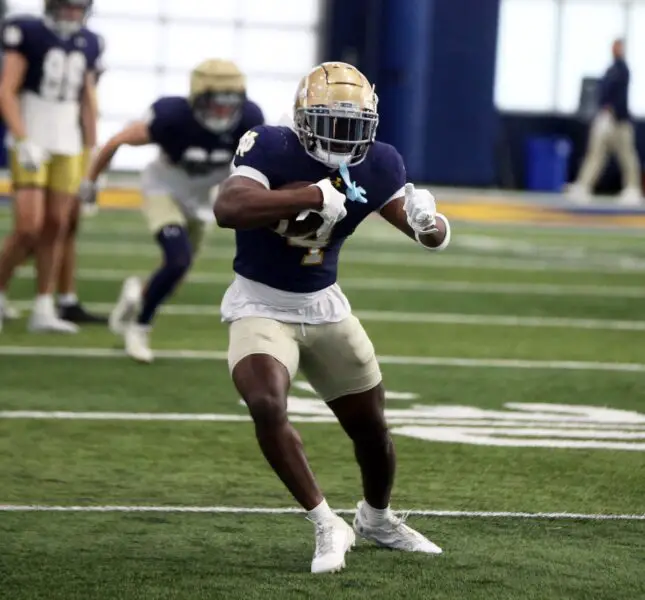 "Love Was Notre Dame's Offensive Catalyst": Notre Dame Fighting Irish Running Back Jeremiyah Love Ranked Top Running Back In Nation Entering 2025 Season 1 Notre Dame Fighting IrishJeremiyah Love