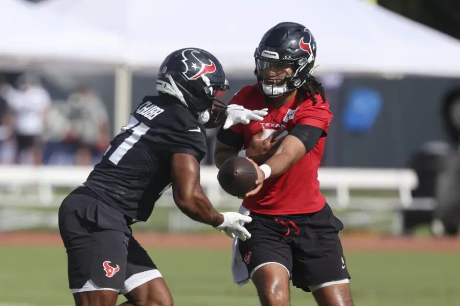 "Chubb Played a Clear Majority Of Snaps": Houston Texans Running Back Nick Chubb Potential Lead Back For Team In Week 1 (Report) 2 USATSI 26700428 168400517 lowres