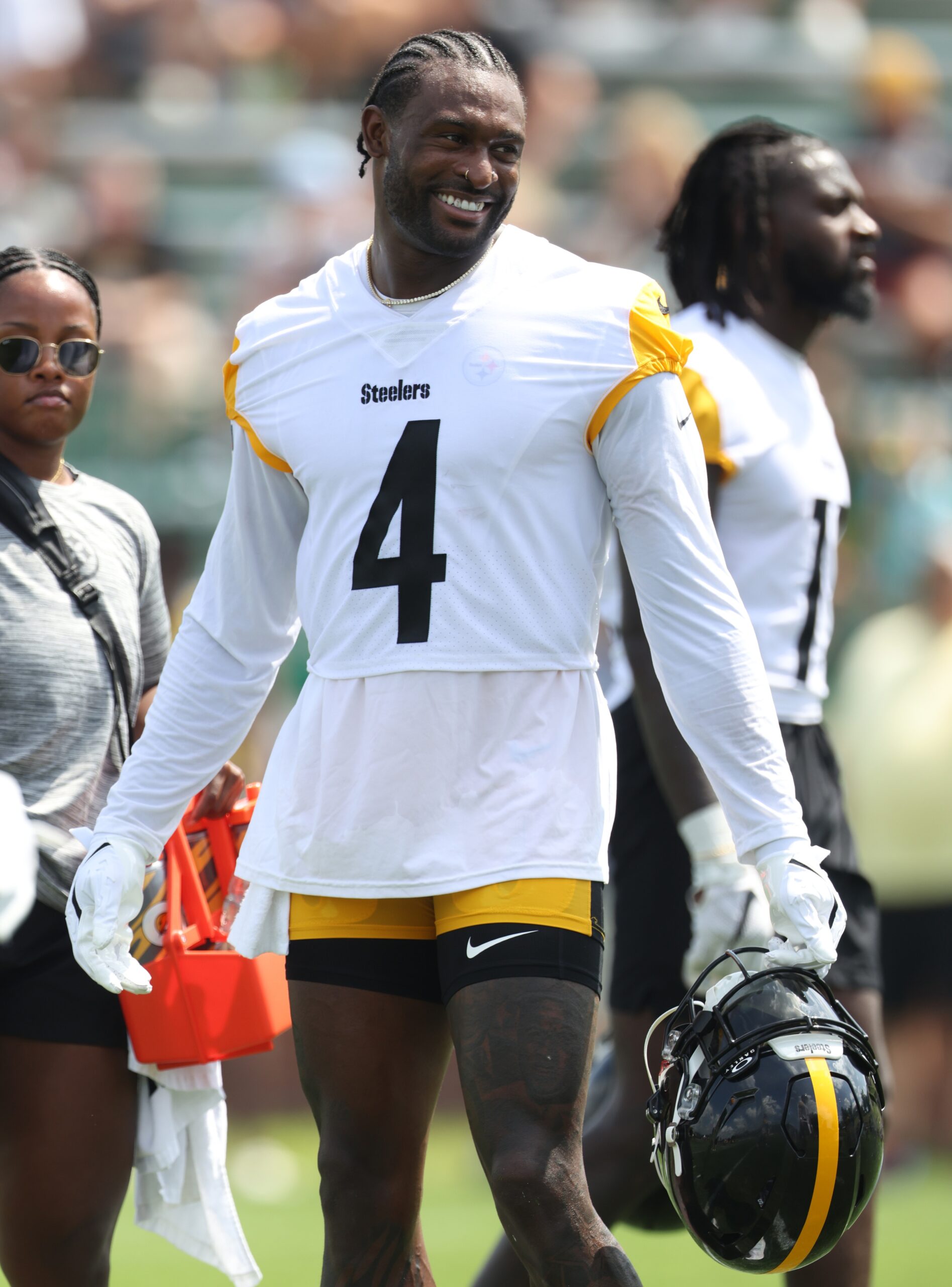 ‘I’m a Little Salty’: Steelers' DK Metcalf Wants Aaron Rodgers to Know This 4 Pittsburgh Steelers, DK Metcalf