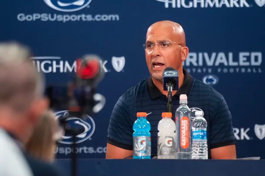 "What Kind Of Black Mail Does James Franklin Have": College Football Fans Livid Over Penn State Nittany Lions Being Ranked 3rd In Preseason Coaches Poll 1 USATSI 26764004 168400517 lowres 1