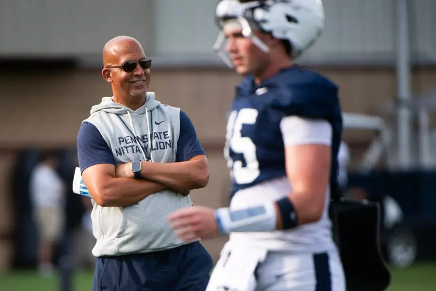 "What Kind Of Black Mail Does James Franklin Have": College Football Fans Livid Over Penn State Nittany Lions Being Ranked 3rd In Preseason Coaches Poll 2 USATSI 26765195 168400517 lowres
