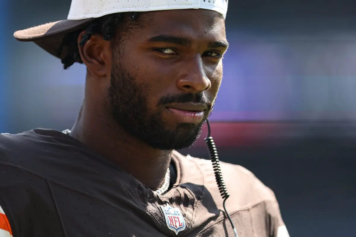 "That Happened Fast" Shedeur Sanders Fans Rocked By Massive Browns Trade Announcement (Report) 2 Aug 16, 2025; Philadelphia, Pennsylvania, USA; Cleveland Browns quarterback Shedeur Sanders looks on during the third quarter against the Philadelphia Eagles at Lincoln Financial Field. Mandatory Credit: Bill Streicher-Imagn Images