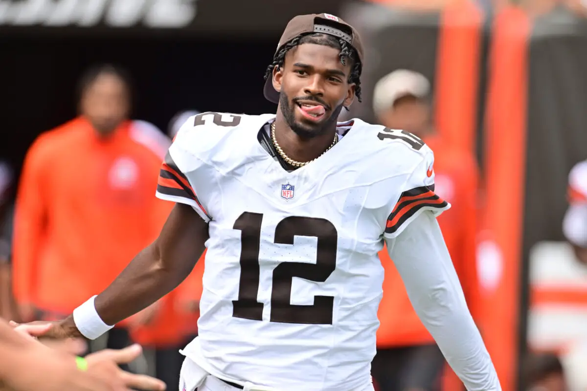 "This Is Ridiculous" Shedeur Sanders Sees Brother Cut From NFL Team After Controversial Video, Fans Erupt 1 Aug 23, 2025; Cleveland, Ohio, USA; Cleveland Browns quarterback Shedeur Sanders (12) enters the field before the game between the Browns and the Los Angeles Rams at Huntington Bank Field. Mandatory Credit: Ken Blaze-Imagn Images