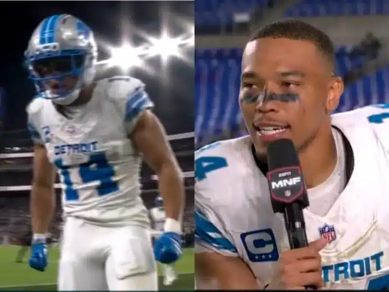 Amon-Ra St. Brown's NSFW Celebration Goes Viral