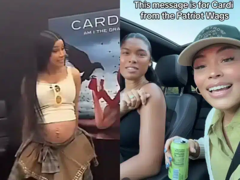 Cardi B and New England Patriots WAGs Create Tailgate Buzz That Has Fans Divided
