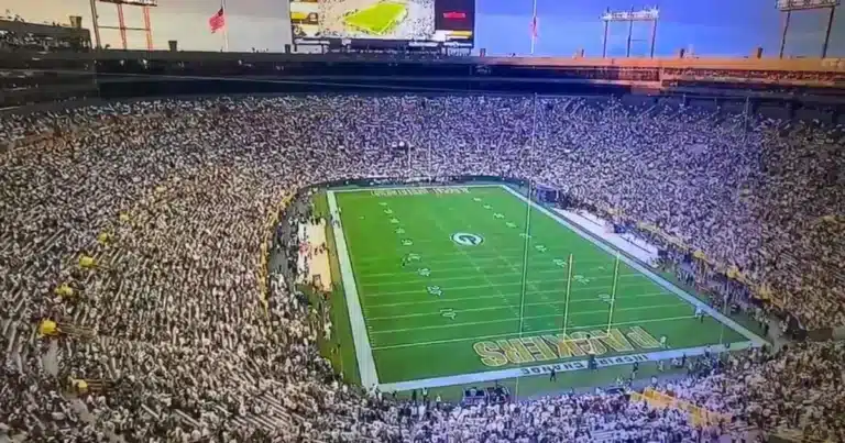 "The Stadium wasn’t Even Half Full": Fans Slam NFL for Botched Tribute to Charlie Kirk at Half-Empty Stadium Before Packers-COmmanders Game