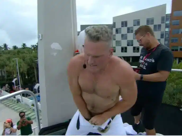 NFL Fans Grossed Out as Pat McAfee’s On-Camera Ball Grab Goes Viral