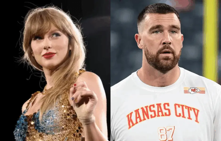 Taylor Swift and fiancé Travis Kelce. Photo credits: Instagram