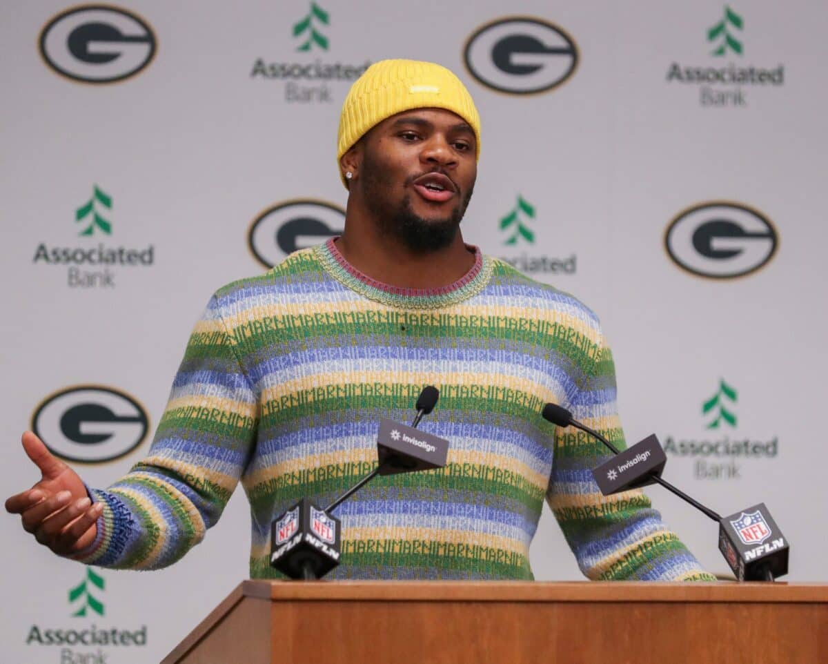 Micah Parsons' Impact on the Packers' Elite Defense 1 Green Bay Packers edge rusher Micah Parsons speaks during an introductory press conference on Friday, August 29, 2025, at Lambeau Field in Green Bay, Wis. The Packers made a trade with the Dallas Cowboys on Aug. 28 to acquire Parsons in exchange for defensive tackle Kenny Clark and two first round picks.