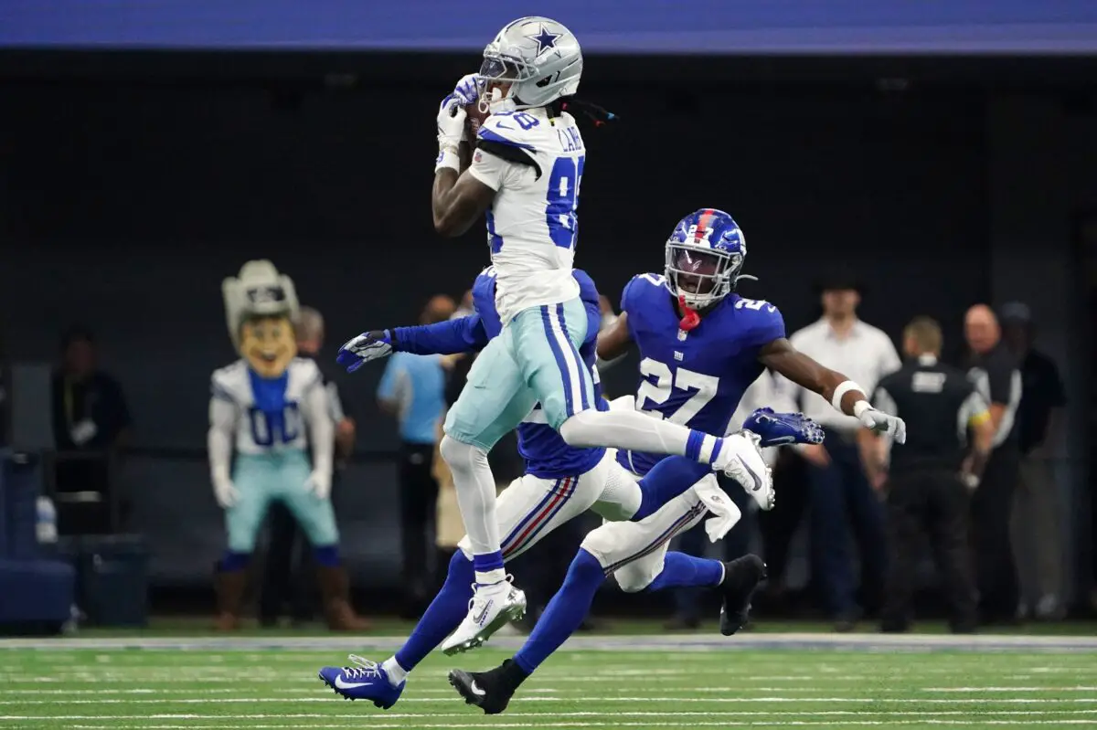 "This Is Massive" Cowboys Announce Game-Changing News Prior To Matchup With Commanders (Breaking) 2 Sep 14, 2025; Arlington, Texas, USA; Dallas Cowboys wide receiver CeeDee Lamb (88) makes a catch against New York Giants safety Tyler Nubin (27) during the fourth quarter at AT&T Stadium. Mandatory Credit: Raymond Carlin III-Imagn Images