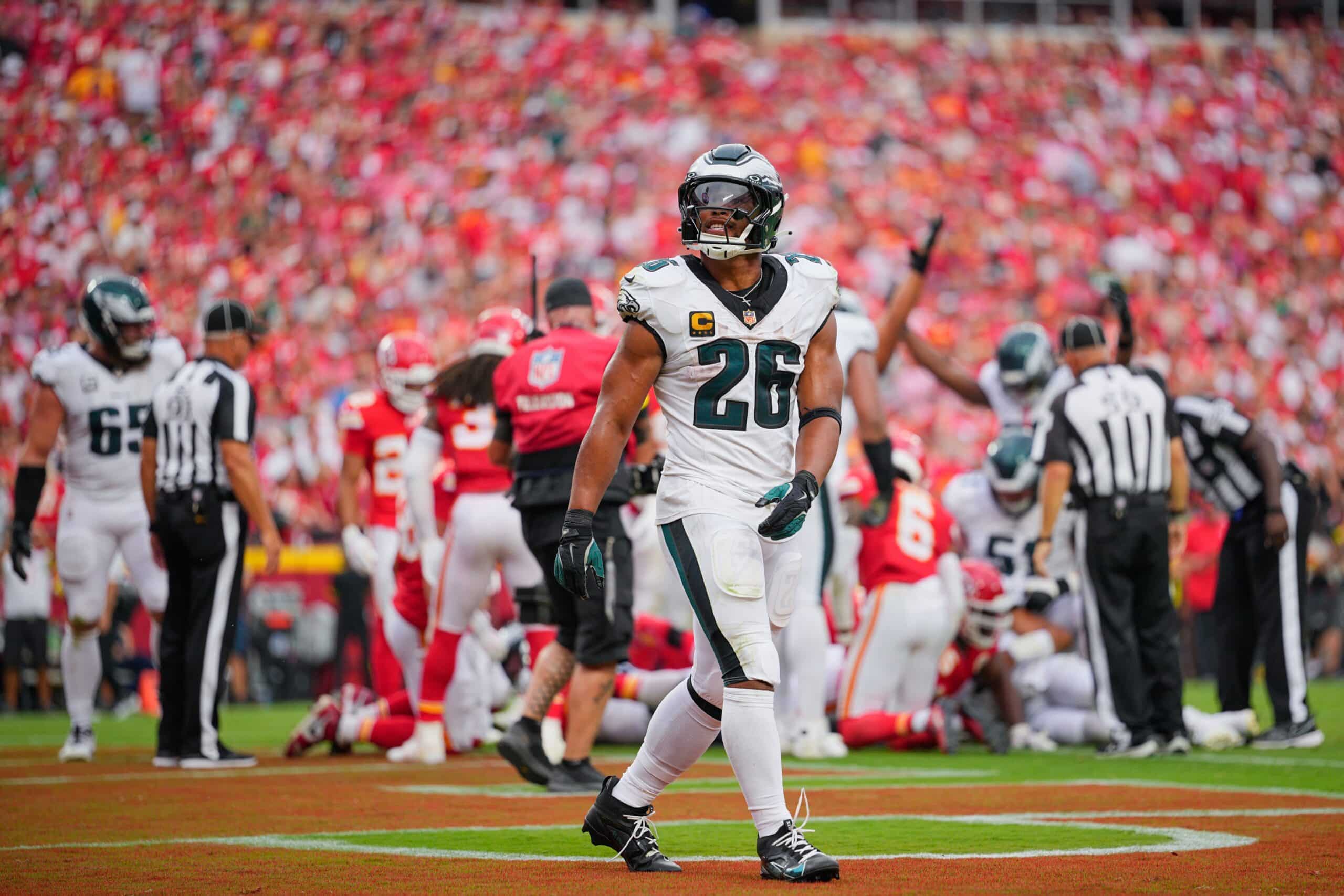 "I Can't Believe He Said That" In Victory Formation, Eagles' Jalen Hurts Lashes Out At Chiefs' Star On Hot Mic 3 "I Can't Believe He Said That" In Victory Formation, Eagles' Jalen Hurts Lashes Out At Chiefs' Star On Hot Mic - Gridiron Heroics