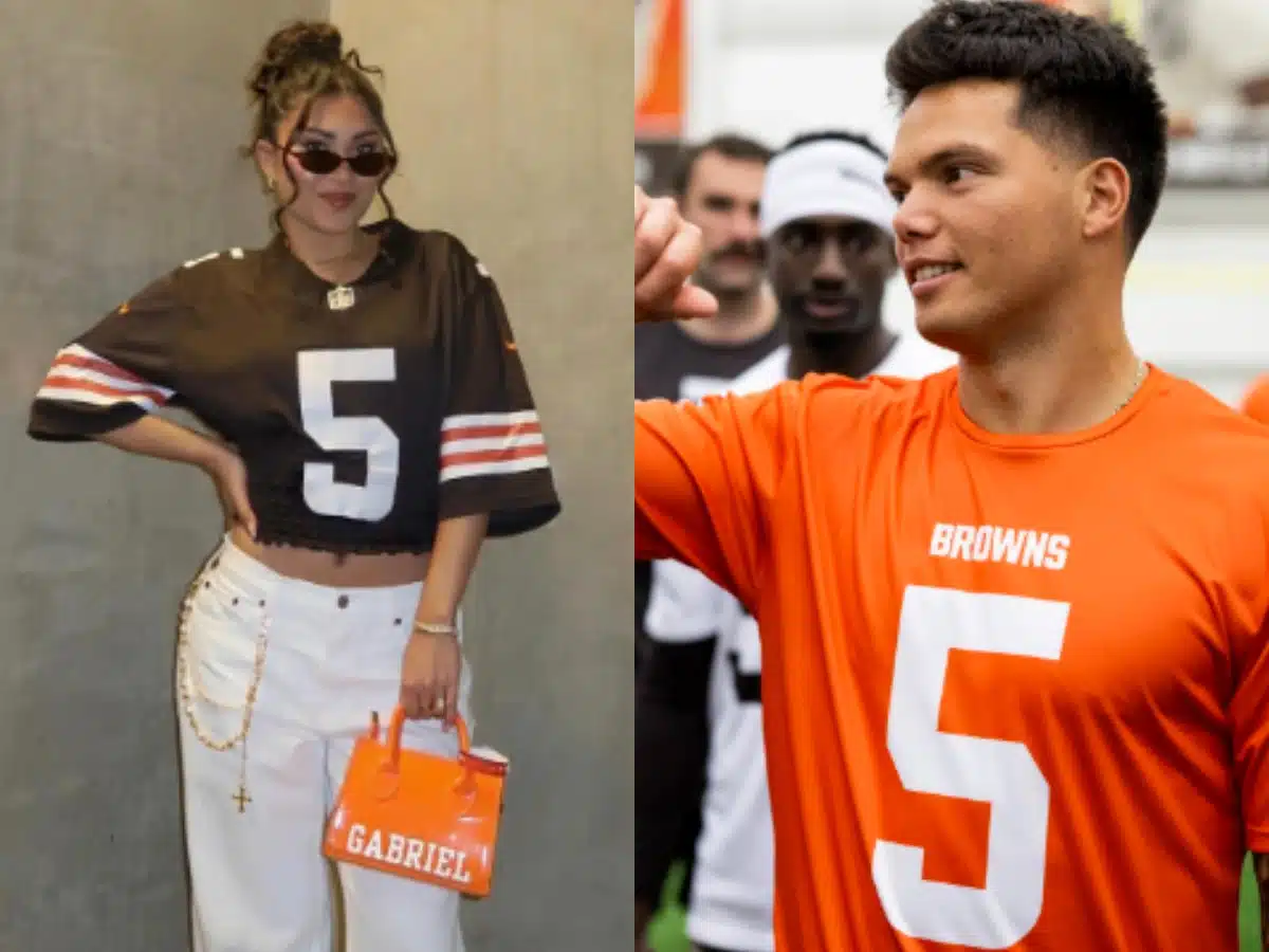 Gabriel Not Gonna Put Cash In Her Orange Pocket": NFL Fans Drag Dillon  Gabriel's Gorgeous Fiancée Into The Spotlight After He Lands QB1 Job -  Gridiron Heroics