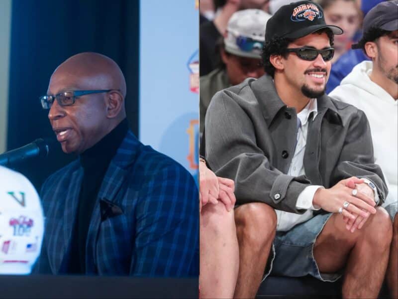 “Get Your A*s Out of Here”: NFL Legend Slams Bad Bunny Super Bowl Pick as ‘Political Crap’ Eric Dickerson and Bad Bunny | Credits: Imagn